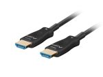 Lanberg CA-HDMI-30FB-0100-BK HDMI-Kabel 10 m HDMI Typ A (Standard) Schwarz