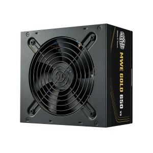 Cooler Master MWE Gold V3 ATX 3.1 Non-Modular Series Netzteil 650 W 24-pin ATX Schwarz