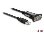 DELOCK Adapter USB 2.0 Typ-A > 1 x Seriell RS-232 DB9 4m