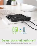 ICY BOX IB-2913MCL-C31, Docking & CloneStation für M.2 NVMe/SATA & 2,5"/3,5" SATA zu M.2 NVMe SSDs