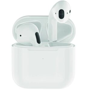 2GO TWS Mini Kopfhörer Kabellos im Ohr Anrufe/Musik Bluetooth Weiß