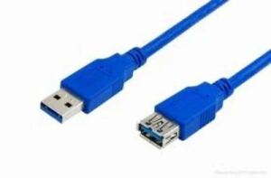 MediaRange 3m, USB3.0-A - USB3.0-A USB Kabel USB 3.2 Gen 1 (3.1 Gen 1) USB A 5 Gbit/s Blau
