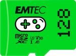 Emtec mSD 128GB UHS-I U3 V30 A1 Gaming Green