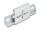 DELOCK Aluminium Montageclip für Hutschiene 60x47,8mm silber