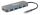 D-Link DUB-2340 Schnittstellen-Hub USB Typ-C 5000 Mbit/s Grau