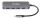 D-Link DUB-2340 Schnittstellen-Hub USB Typ-C 5000 Mbit/s Grau