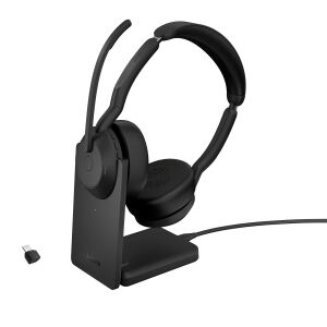 Jabra Evolve2 55 Kopfhörer Kabellos Kopfband Büro/Callcenter USB Typ-C Bluetooth