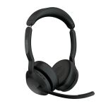 Jabra Evolve2 55 Kopfhörer Kabellos Kopfband Büro/Callcenter USB Typ-C Bluetooth