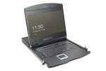 Digitus 19" LCD KVM Konsole, 16-Port CAT5, deutsche Tastatur
