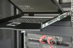 Digitus 19" LCD KVM Konsole, 16-Port CAT5, deutsche Tastatur