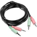 Trendnet TK-CP06 Tastatur/Video/Maus (KVM)-Kabel Schwarz 1,83 m