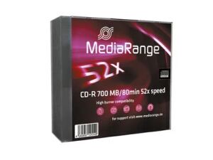 MediaRange MR205 CD-Rohling CD-R 700 MB 52x 10 Stück(e)