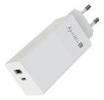 Techly IPW-PD100W-WH Ladegerät für Mobilgeräte Powerbank, Smartphone, Tablets, Universal Weiß AC Schnellladung Drinnen