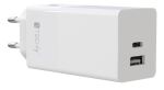 Techly IPW-PD100W-WH Ladegerät für Mobilgeräte Powerbank, Smartphone, Tablets, Universal Weiß AC Schnellladung Drinnen