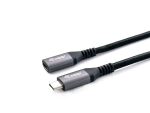 Equip USB 3.2 Gen 2 C-auf-C-Verlängerungskabel, M/F, 1,0 m, 4K/60 Hz, 10 Gbit/s