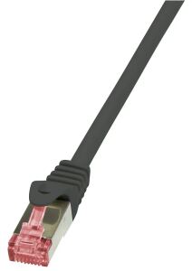 LogiLink Cat.6 S/FTP, 3m Netzwerkkabel Schwarz Cat6 S/FTP (S-STP)
