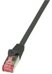 LogiLink Cat.6 S/FTP, 3m Netzwerkkabel Schwarz Cat6 S/FTP...