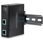 Trendnet TI-E100 Netzwerk-Erweiterungsmodul Netzwerksender Schwarz 10, 100, 1000 Mbit/s