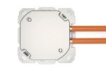 Digitus CAT 6A Klasse EA Netzwerkdose, designkompatibel, geschirmt, Unterputz, 4 Richtungen