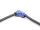 DELOCK Kabel Clips zum Abwinkeln 8 Stück blau