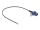 DELOCK Antennenkabel FAKRA C Stecker zu MHF I ST 1,13-20cm