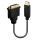 Lindy 41004 Videokabel-Adapter 0,15 m DisplayPort DVI-D Schwarz