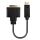 Lindy 41004 Videokabel-Adapter 0,15 m DisplayPort DVI-D Schwarz