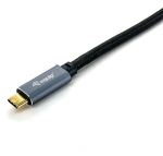 Equip USB 3.2 Gen 2 C-auf-C-Kabel, M/M, 3,0 m, PD100W , 4K/60Hz, 10Gbps, Schwarz