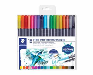 Staedtler Pinselmarker Design Journey Marsgraphic duo 18er Etui