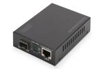 Digitus Gigabit PoE Medienkonverter, RJ45 / SFP, PSE