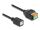 DeLOCK USB 2.0 Kabel Typ-B Buchse zu Terminalblock Adapter mit Drucktaster 15 cm