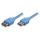 Techly ICOC-U3-AA-005-EX USB Kabel USB 3.2 Gen 1 (3.1 Gen 1) 0,5 m USB A 5 Gbit/s Blau