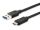 Equip USB 3.2 Gen 1 C auf A Kabel, M/M, 1.0m, 5Gbps, Schwarz