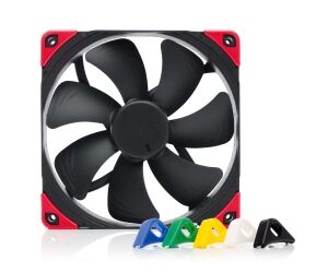 Noctua NF-A14 PWM CHROMAX.BLACK.SWAP Computerkühlsystem Computergehäuse Ventilator 14 cm Schwarz 1 Stück(e)