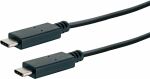 Schwaiger LK 101 C USB Kabel USB 3.2 Gen 2 (3.1 Gen 2) 1 m USB C 10 Gbit/s Schwarz