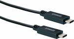 Schwaiger LK 101 C USB Kabel USB 3.2 Gen 2 (3.1 Gen 2) 1 m USB C 10 Gbit/s Schwarz