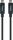 Schwaiger LK 101 C USB Kabel USB 3.2 Gen 2 (3.1 Gen 2) 1 m USB C 10 Gbit/s Schwarz