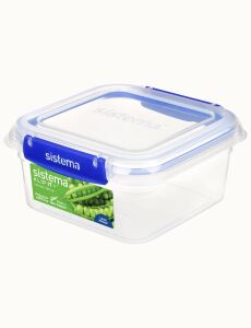 Sistema 881650 Lebensmittelaufbewahrungsbehälter Quadratisch Container 1,15 l Transparent 1 Stück(e)
