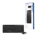 LogiLink ID0194 Tastatur Maus enthalten RF Wireless Schwarz