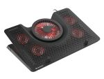 GENESIS Oxid 550 Llaptop-Kühlpad 43,9 cm (17.3") 2800 RPM Schwarz