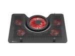 GENESIS Oxid 550 Llaptop-Kühlpad 43,9 cm (17.3") 2800 RPM Schwarz