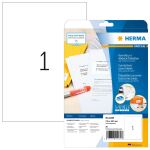 HERMA Korrektur-/Abdecketiketten A4 210x297 mm weiß...