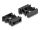 DELOCK Kabelschlauchhalter Verschlussclip 18,5mm 8Stk SW