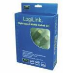 LogiLink HDMI, 15m HDMI-Kabel HDMI Typ A (Standard) Schwarz