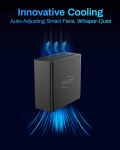 TERRAMASTER F4 SSD,4bay All SSD NAS,Quad Core,8GB DDR5,Diskl
