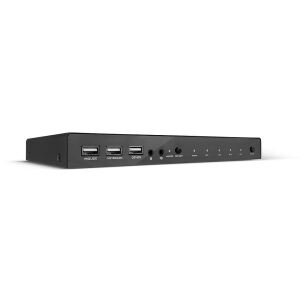 Lindy 32810 Tastatur/Video/Maus (KVM)-Switch Schwarz