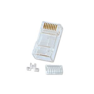 Lindy 62430 Drahtverbinder RJ-45 8-pin cat.6 Transparent