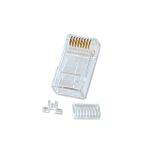 Lindy 62430 Drahtverbinder RJ-45 8-pin cat.6 Transparent