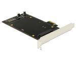 DELOCK PCI Express x1 Karte für 2 x SATA HDD / SSD