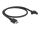DELOCK HDMI-Kabel A->A St/Bu z.Einbau 110° gew. 0.50m sch